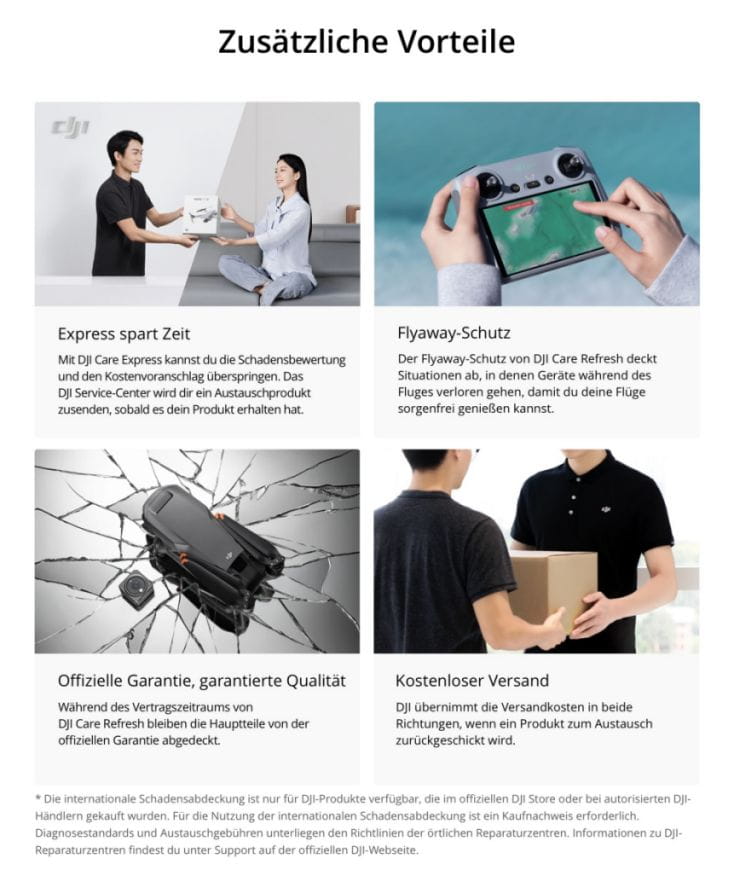DJI Care Refresh (DJI Air 3S) 2 Jahre (Karte)