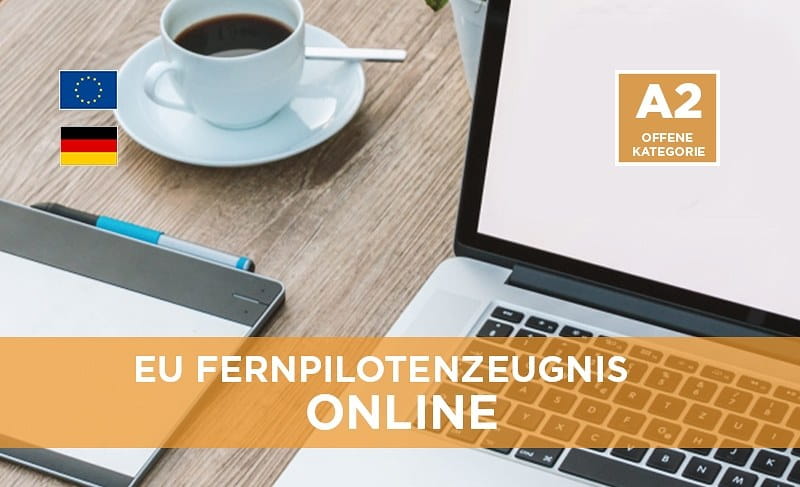 ONLINE STANDARD Fernpilotenzeugnis A2 (EU-Drohnenflugschein)